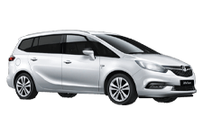 Van Hire Downpatrick - Vauxhall Zafira 5 + 2 - Minibus hire Downpatrick